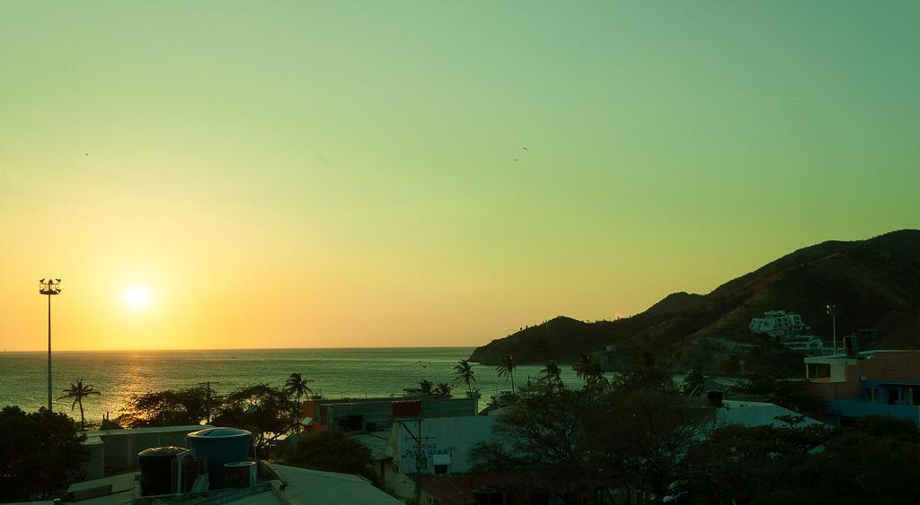 Hostal Pelikan Taganga Kültér fotó